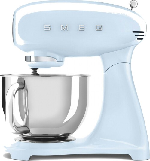 Smeg 50's Style Kjøkkenmaskin 4,8 L Pastellblå med 10 hastigheter Smeg 50's Style Kjøkkenmaskin 4,8 L Pastellblå med 10 hastigheter