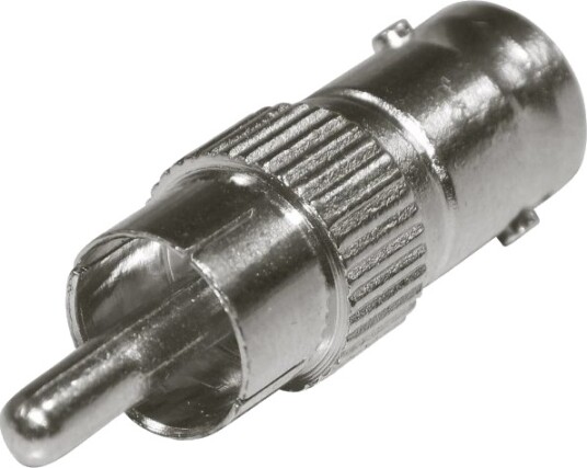 Speaka Professional Sp-7869896, Rca, Bnc, Sølv
