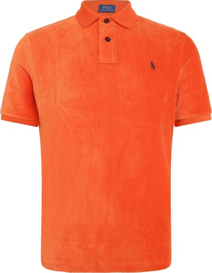 Polo Ralph Lauren Knit Corduroy Knt Polo COLLEGE ORANGE S