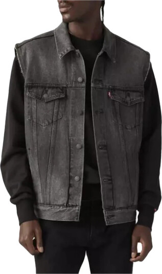 Levi's Herre Jakker Svart L,