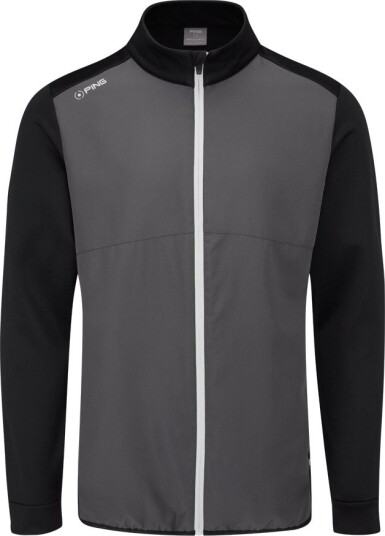 Ping Burford Jacket Svart Golfjakke herre Asphalt/Black (A3FB) Medium