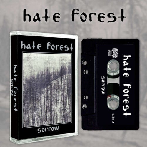 Hate Forest  Sorrow  Kassett