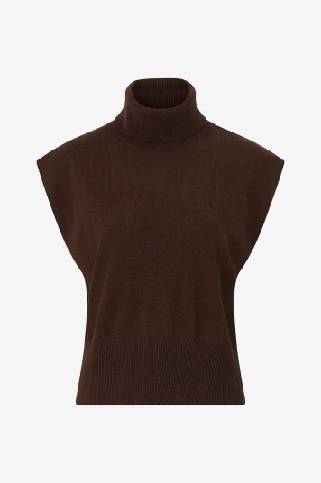 Gestuz Vest gzManzi Waistcoat Brun Gestuz Vest gzManzi Waistcoat Brun