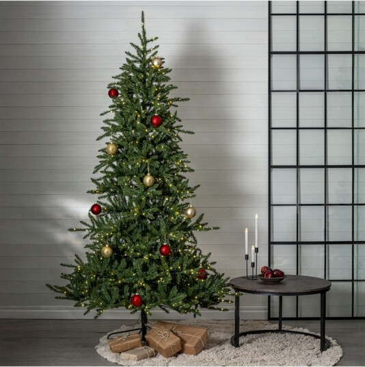 Juletre Star Trading Minnesota Kunstig 250 cm med LED 800 Lys