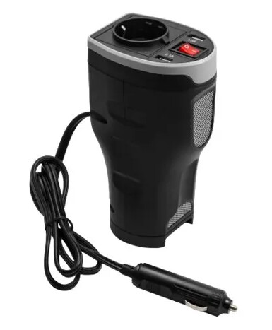 Technaxx - Car Power Inverter - 2 USB Ports Technaxx - Car Power Inverter - 2 USB Ports