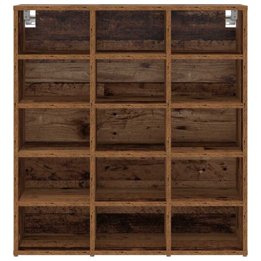 Sko Skap Gammelt tre 77.5 x 30 x 83.5 cm Konstruert tre Sko Skap Gammelt tre 77.5 x 30 x 83.5 cm Konstruert tre