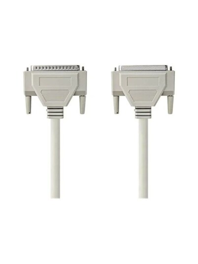 Nedis - serial extension cable - DB-25 to DB-25 - 5 m