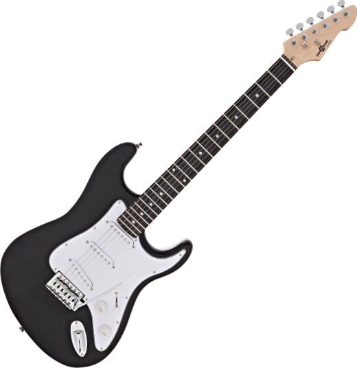 Gear4Music LA Elektrisk Gitar Svart Gear4Music LA Elektrisk Gitar Svart