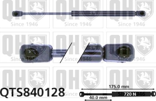 QUINTON HAZELL QTS840128 Baklukedemper