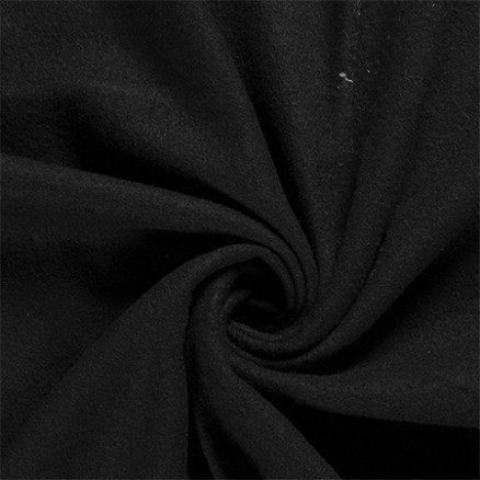 Balsløw Ull Boucle stoff 140cm 69 Svart 50 cm