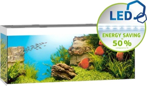 Rio 450 Led Hvitt Akvarium Rio 450 Led Hvitt Akvarium