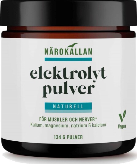 Närokällan Elektrolytpulver Naturell 134 g Närokällan Elektrolytpulver Naturell 134 g