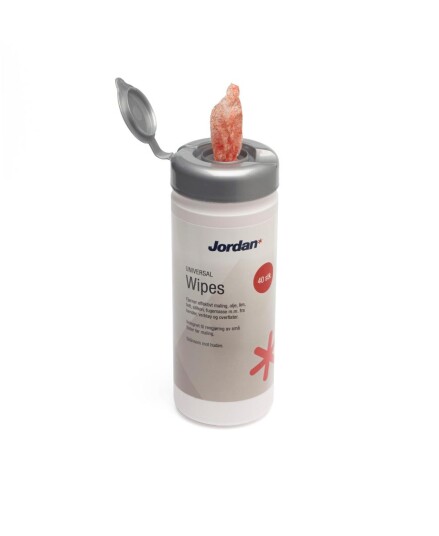 Jordan Våtservietter 40stk universal wipes Jordan Våtservietter 40stk universal wipes