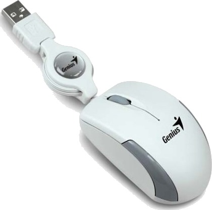 Genius Computer Technology Micro Traveler V2 Ambidekstriøs Optisk Usb Type A 1000 Dpi Hvit Genius Computer Technology Micro Traveler V2 Ambidekstriøs Optisk Usb Type A 1000 Dpi Hvit
