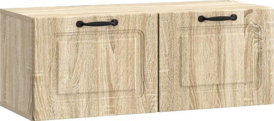 Vegghengt TV skap Sonoma eik 78,5 x 31 x 30 cm Konstruert tre