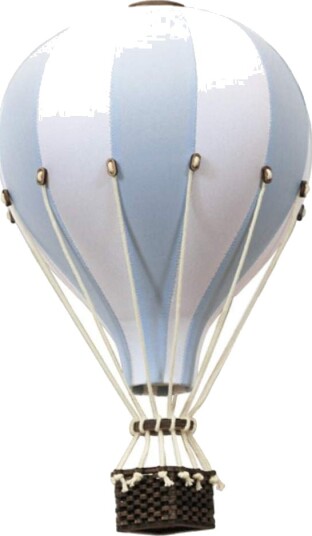 Super Balloon Luftballong M Lyseblå