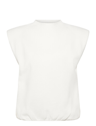 Minus Msfauna Knit Vest White M Minus Msfauna Knit Vest White M