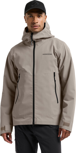Didriksons Men's Biak Jacket Ash Brown M Didriksons Men's Biak Jacket Ash Brown M