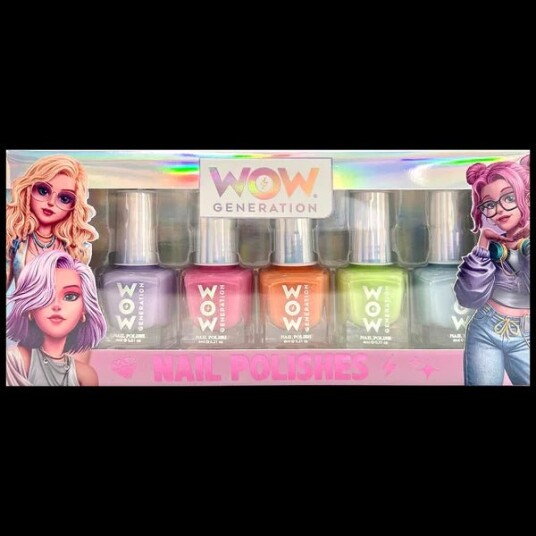 Euromic Wow® Generation Nail Polish Pakke Of 5 Bottles