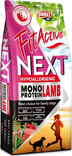 Fitactive Tørrfôr Hypoallergenic Next Monoprotein Sparepakke Lam 2 X 15 kg