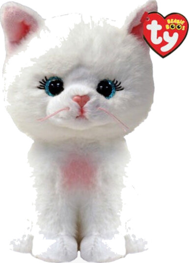 Boos Amelia Hvit Katt 15 Cm
