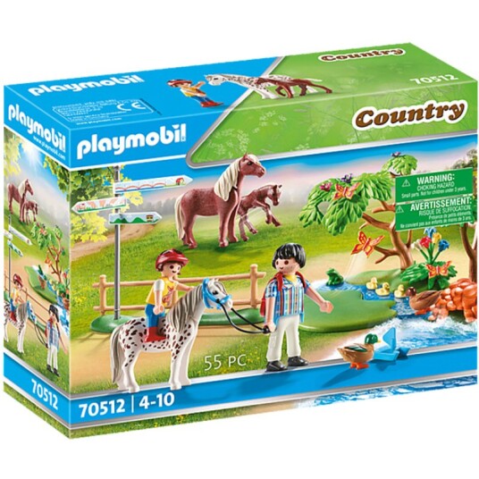 Playmobil Country Tur Med Ponnien 70512