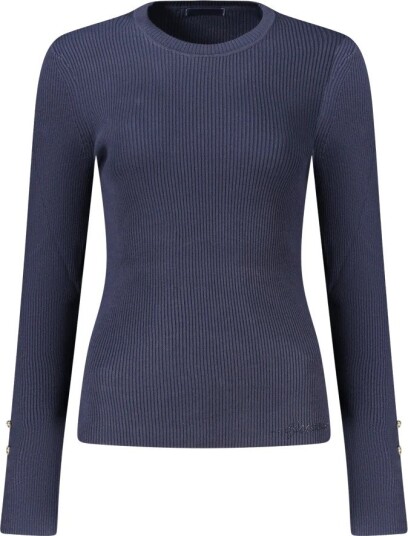 Guess, Dame, Strikkevarer, Blå, S,