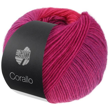 Lana Grossa Corallo Garn 4 Fuchsia