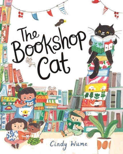 The Bookshop Cat Av Cindy Wume