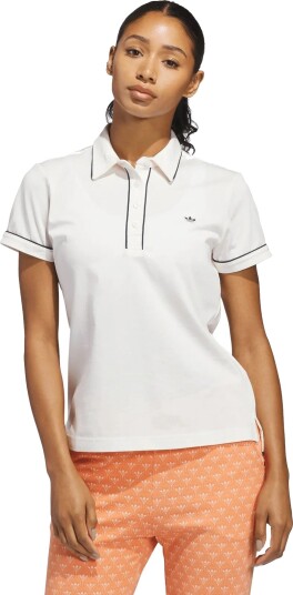 adidas Golf Originals F Solid Polo W   White   L