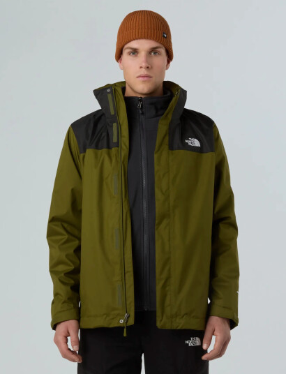 The North Face M Evolve Ii Triclimate Jacket - Eu - Khaki green - XS The North Face M Evolve Ii Triclimate Jacket - Eu - Khaki green - XS