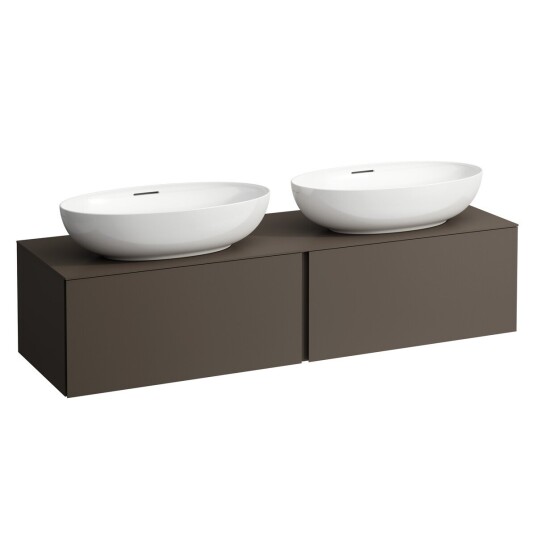 ILBAGNOALESSI Servantskap 1600 160x50 cm 2 skuffer Dark Brown
