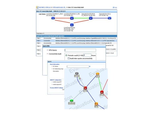 Hewlett Packard Enterprise Intelligent Management Center MPLS VPN Manager (MVM) - lisens - 50 noder