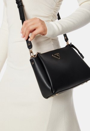 Guess Iwona Tri Compartment Zip Xbody BLA Black One size