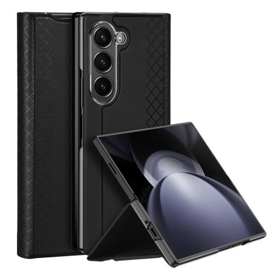 Samsung Galaxy Z Fold6 Dux Ducis Bril Flip-deksel Rosa
