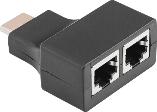 Av Signaloverføringssystem Cabletech Cabletech Forlenger Zla0798 Hdmi / 2X Rj45 Maks 30M