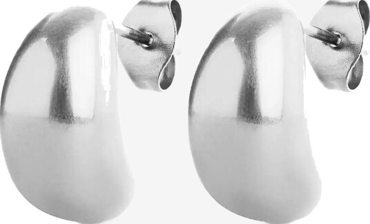 Timi of Sweden Louise Drop Earrings Stainless Steel SILVER One Size