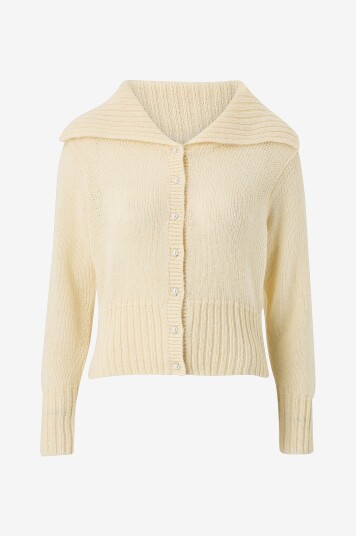 Gina Tricot   Kardigan Knitted   Gul