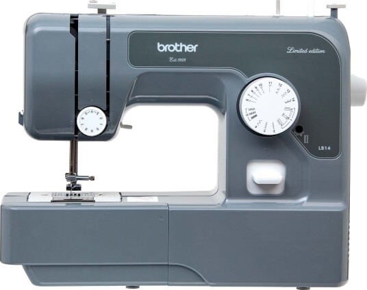 Brother LB14 Mekanisk Symaskin med 14 Sømmer, Grå/Svart - Limited Edition