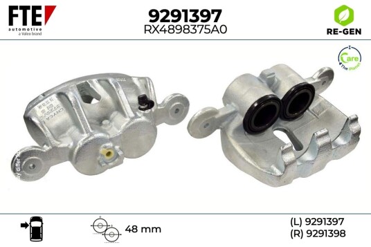 Bremsecaliper FTE 9291397 Bremsecaliper FTE 9291397