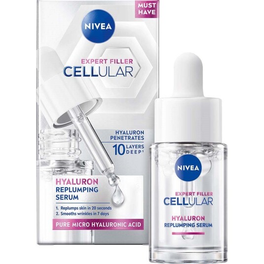 Nivea Cellular Expert Filler Hyaluron Ansiktsserum 15 ml - Replumping Effekt Nivea Cellular Expert Filler Hyaluron Ansiktsserum 15 ml - Replumping Effekt