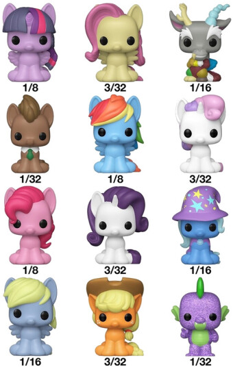 Funko Bitty POP! Singles: My Little Pony One Random Bitty POP! Per Purchase