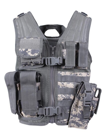 Rothco taktisk vest for barn Oliven, Beige