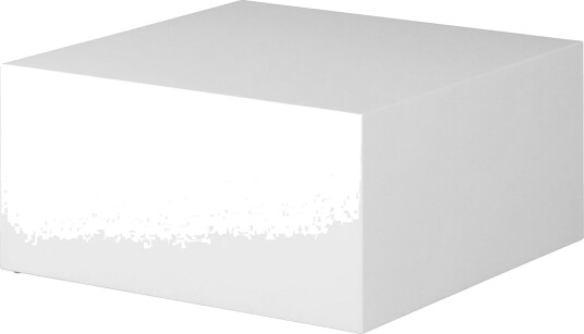Darey Sofabord 60 cm - Hvit Høyglans