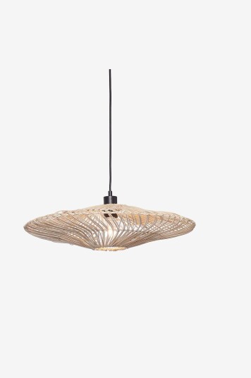 Good&Mojo   Hengende taklampe flat stor Zanzibar   Hvit