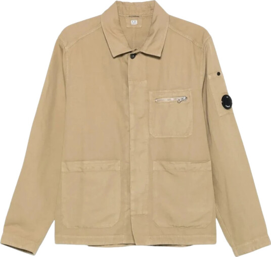 C.p. Company Herre Jakker Beige L,