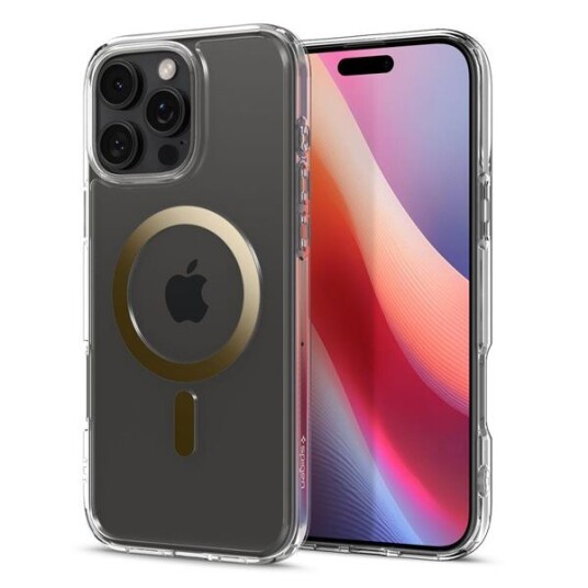 Spigen Ultra Hybrid MagSafe Deksel i Gull for iPhone 16 Pro Max