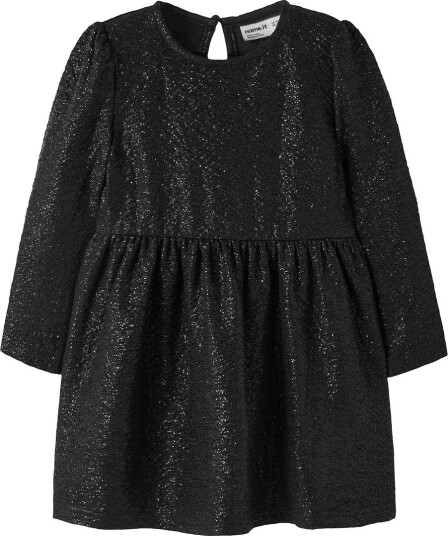 Name It Kjole - NmfRisine - Black - Name It - 2 år (92) - Kjole - Svart