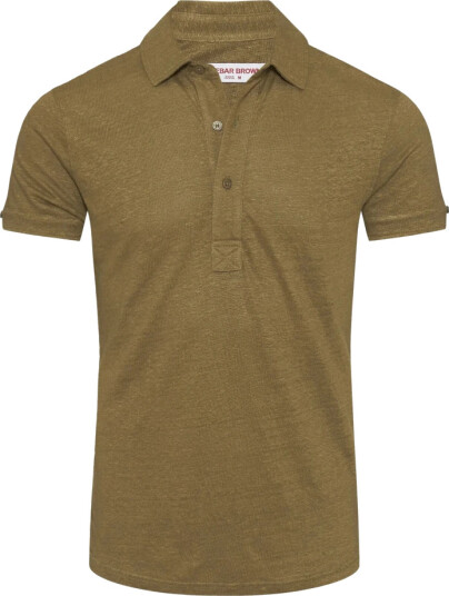 Orlebar Brown Herre Topper Grønn S,