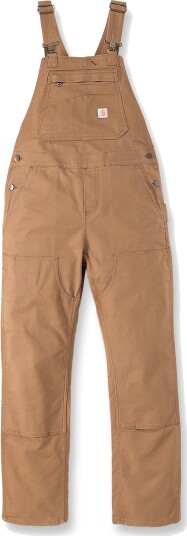 Carhartt Women"s Relaxed Fit Denim Bib Overal Carhartt® Brown XL Carhartt Women"s Relaxed Fit Denim Bib Overal Carhartt® Brown XL